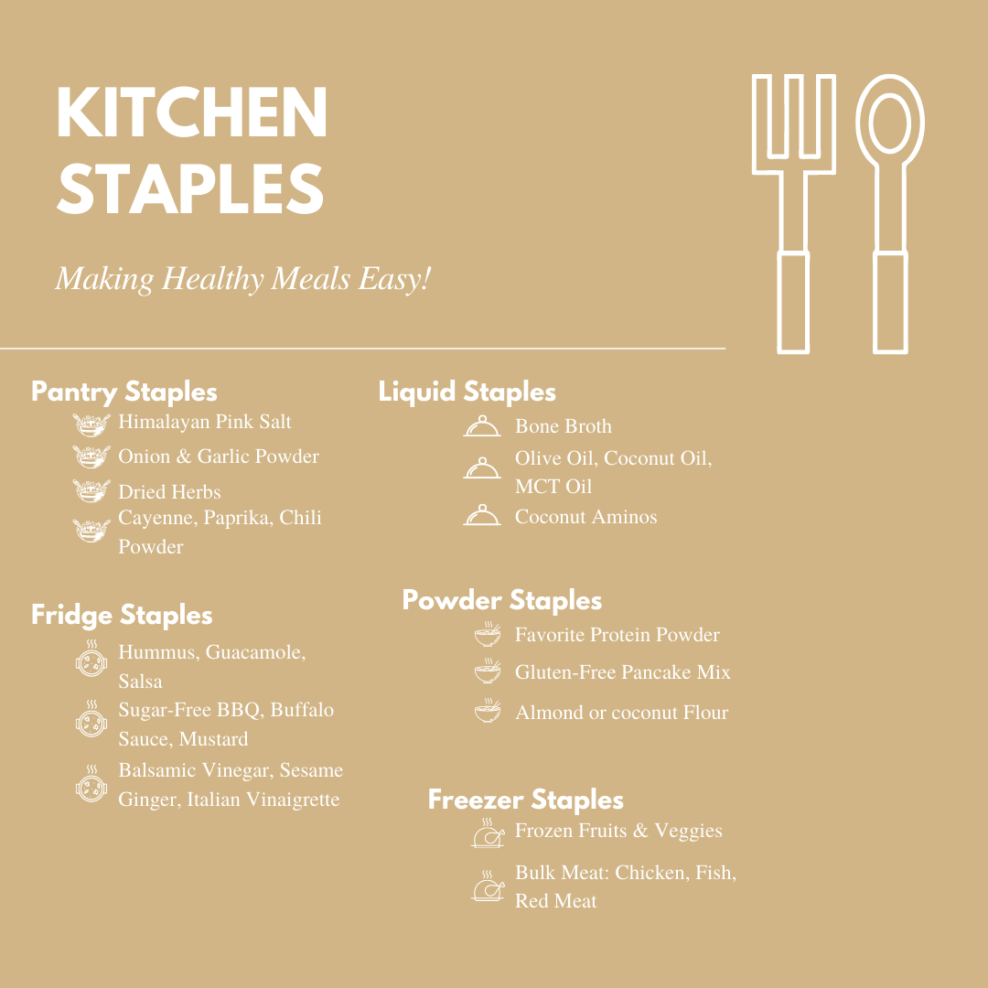 KITCHEN STAPLES